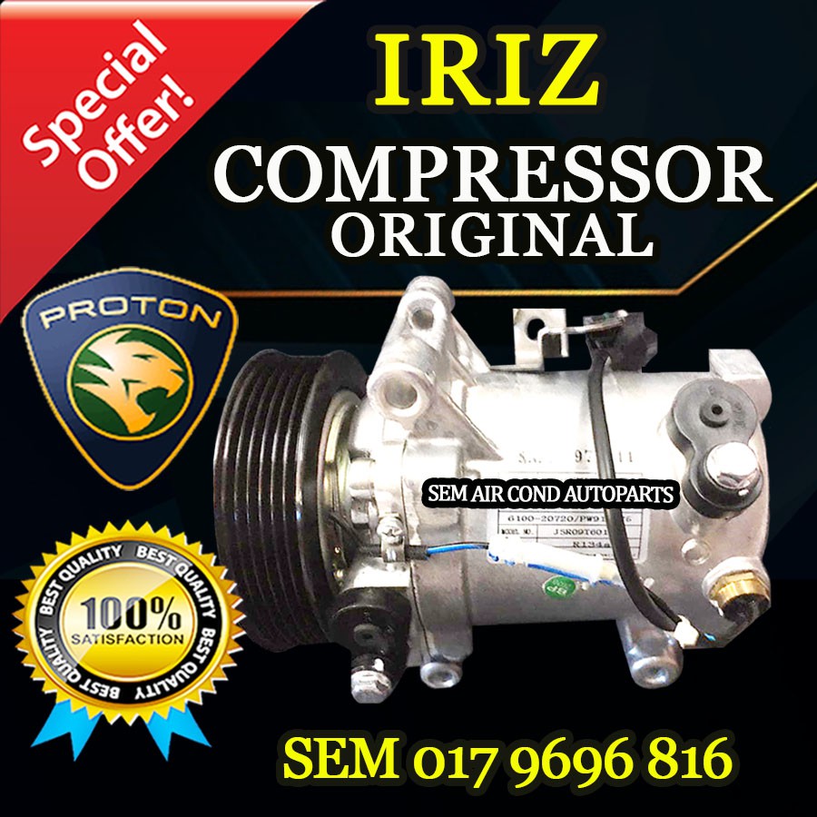 PROTON IRIZ ORIGINAL UCM COMPRESSOR/ KOMPRESOR (CAR AIRCOND SYSTEM