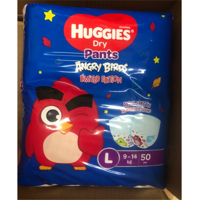 Huggies dry pants angry 2024 birds