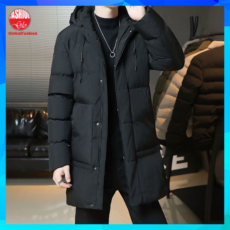 Plus Size Winter Jacket Men Baju Sejuk Lelaki Saiz Besar Hooded ...