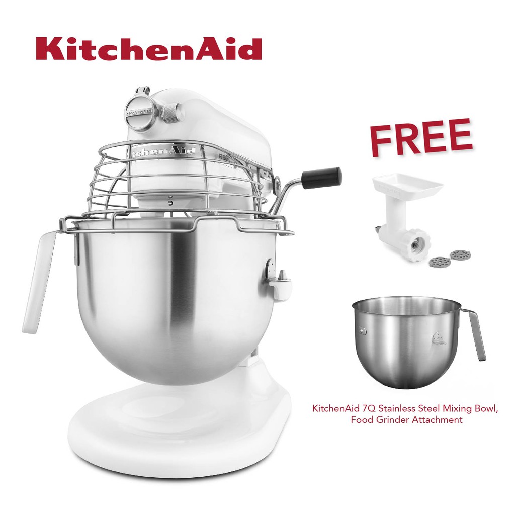 11-wire whisk for 6.9L bowls, stainless steel - KitchenAid