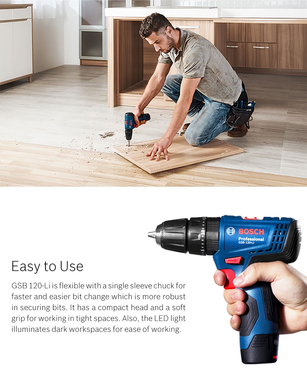 Bosch professional gsb online 120