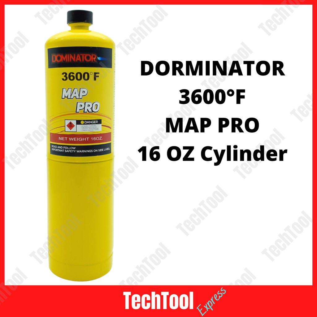 DOMINATOR MAP PRO 3600°F / MAPP Gas (16 OZ) | Shopee Malaysia