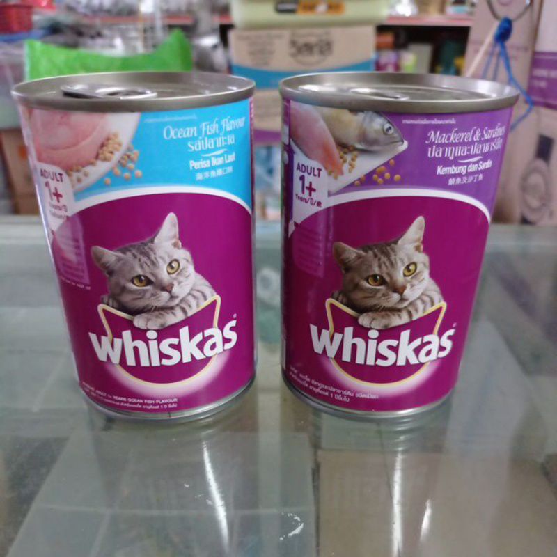 Whiskas Wet Food Tin 400g Shopee Malaysia