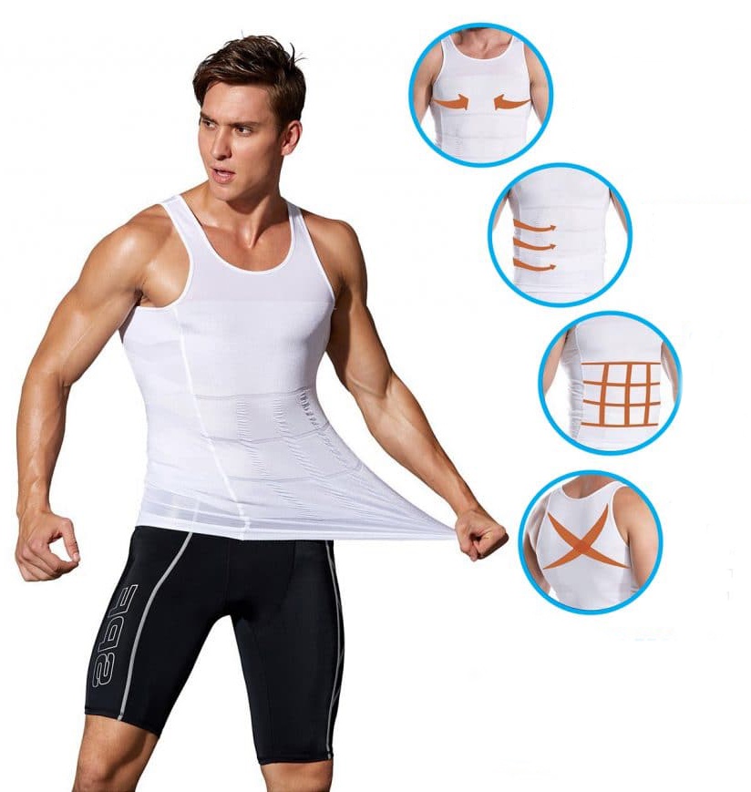 POST TODAY Singlet Gynecomastia Compression Korset Lelaki / Mens Corset ...