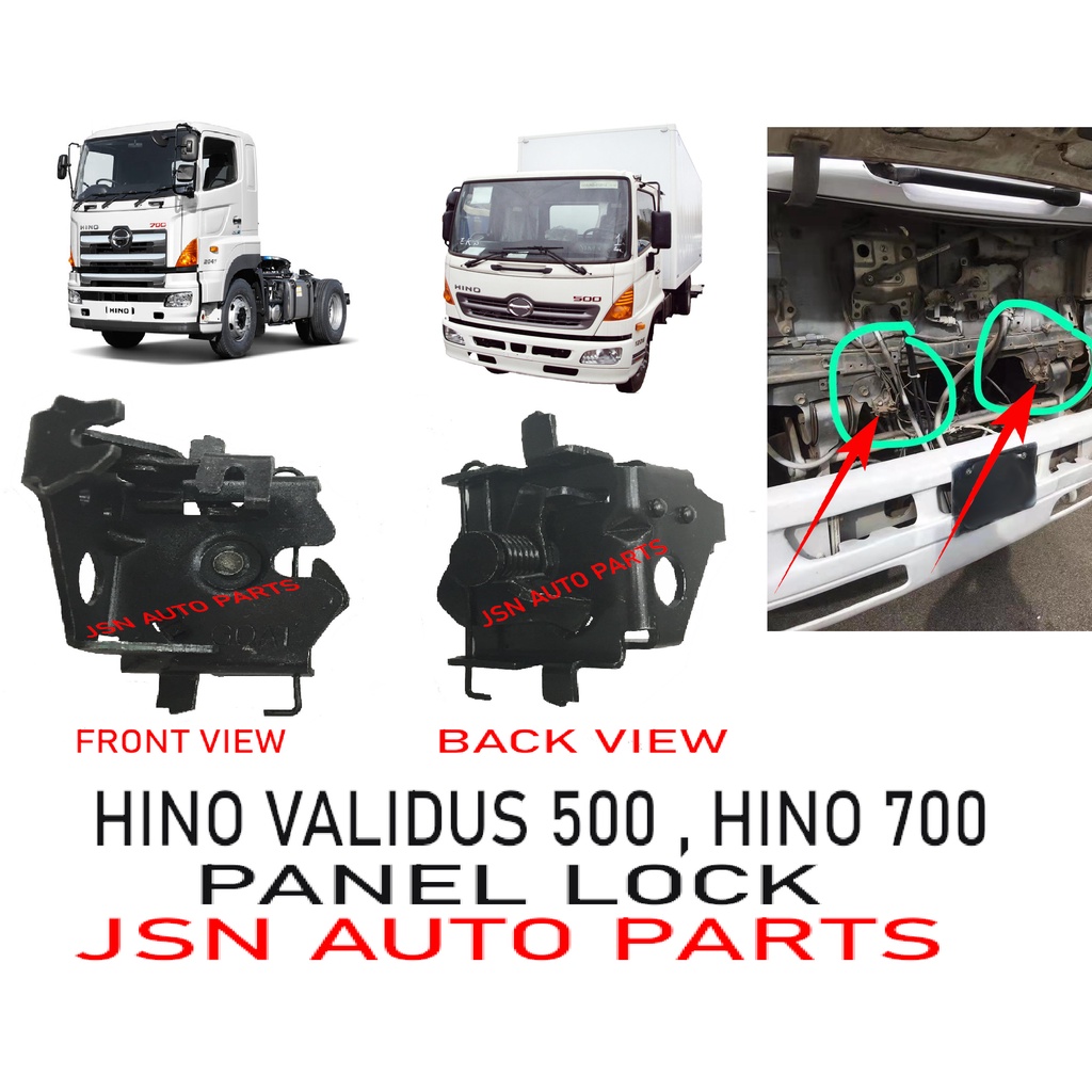 J08S08 PANEL LOCK HINO VALIDUS 500 , HINO 700 | Shopee Malaysia