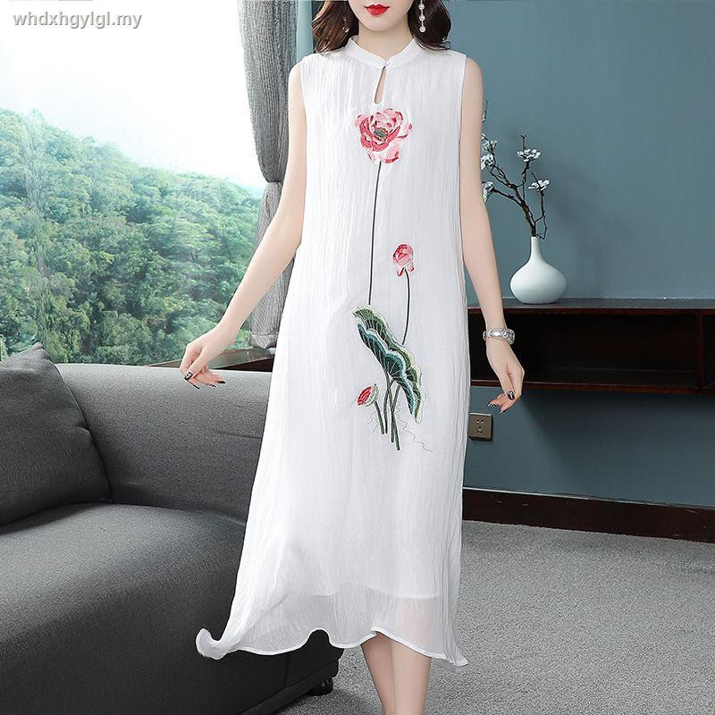 Chinese chiffon outlet dress