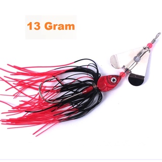 Shengyao Buzzbait Spinning Baitcasting BC Gewang Spinner Bait Toman Haruan  Snakehead Killer Metal Buzzbait boat Fishing Tackle