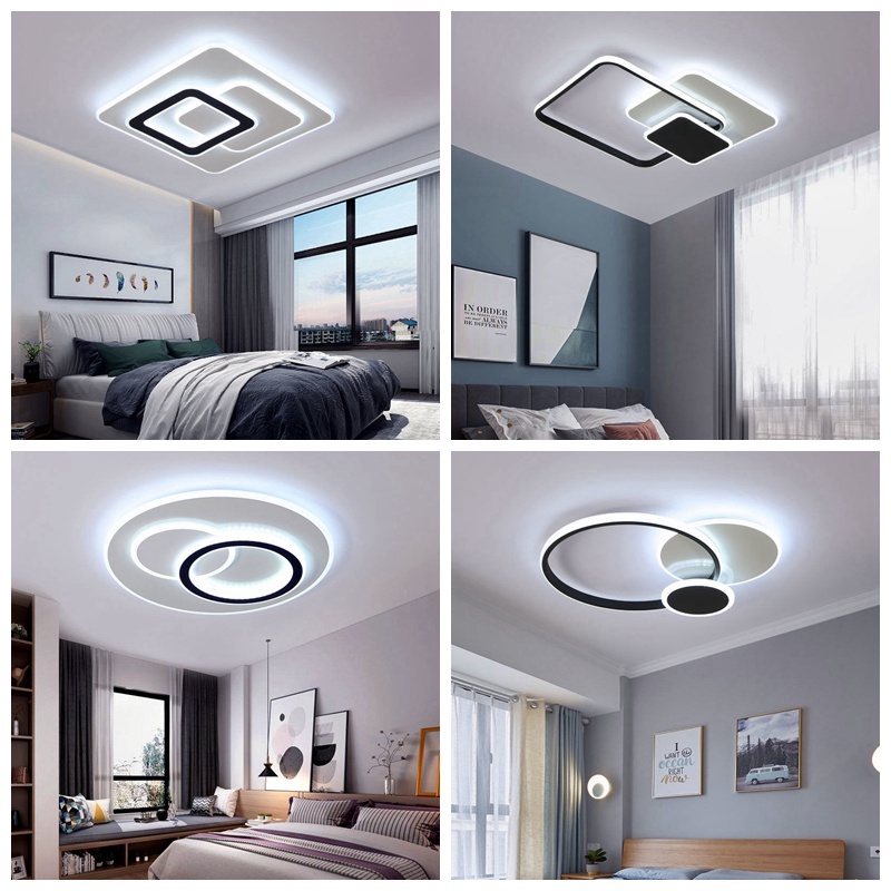 3 Colors Ceiling Light Nordic Chandelier Bedroom light Living Room Led ...