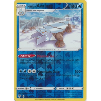 Hisuian Avalugg / 048/189 / Reverse Holo & Rare / Sword & Shield Astral  Radiance Pokemon Trading Card Game PTCG | Shopee Malaysia