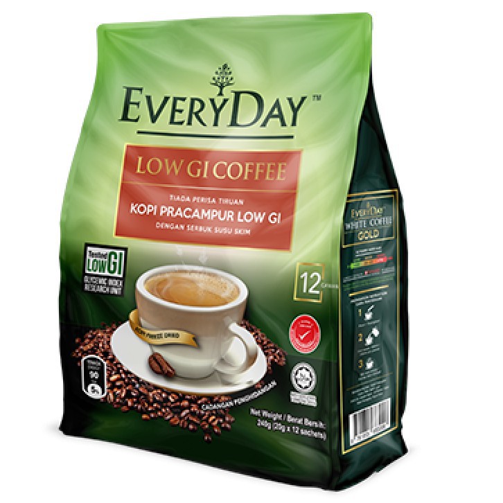 Everyday Low GI Coffee (20g x 12 Sachets) | Shopee Malaysia