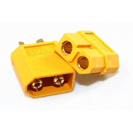 Yellow Drone RC XT60 Li-Po Battery Connector
