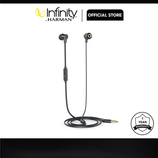 Infinity by Harman Zip 100 Wired in Ear Headphones with Mic