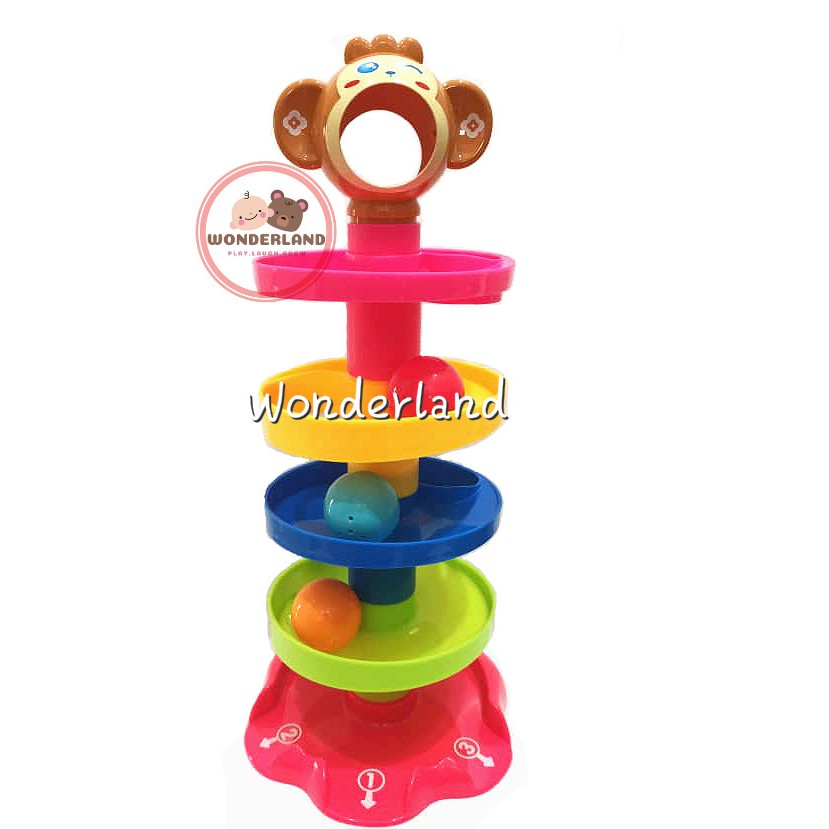 Roll Ball Monkey Tower Toys for kids (Ready stock) | Shopee Malaysia