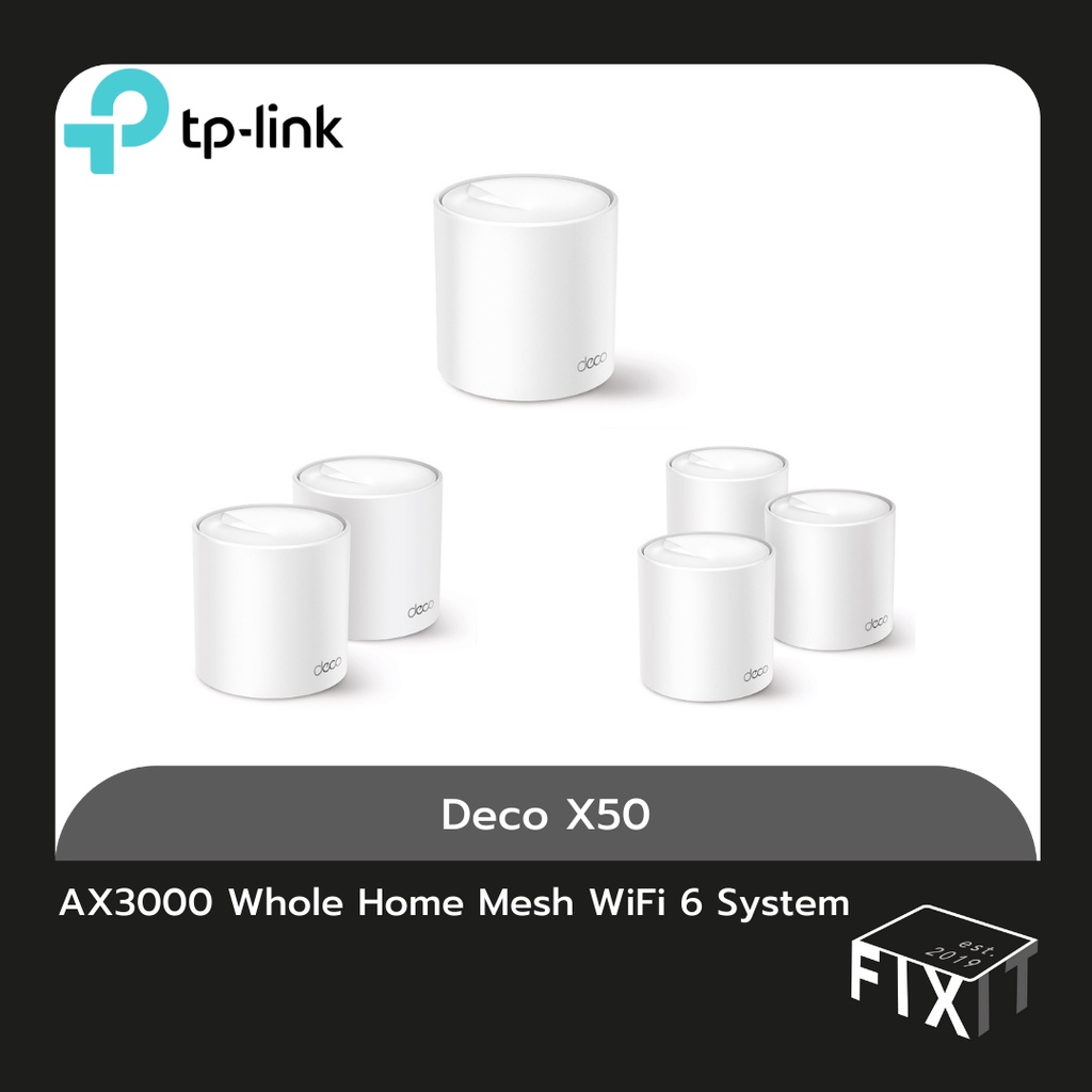 TP-Link Deco X50 AX3000 Whole Home Mesh WiFi 6 System | Shopee Malaysia