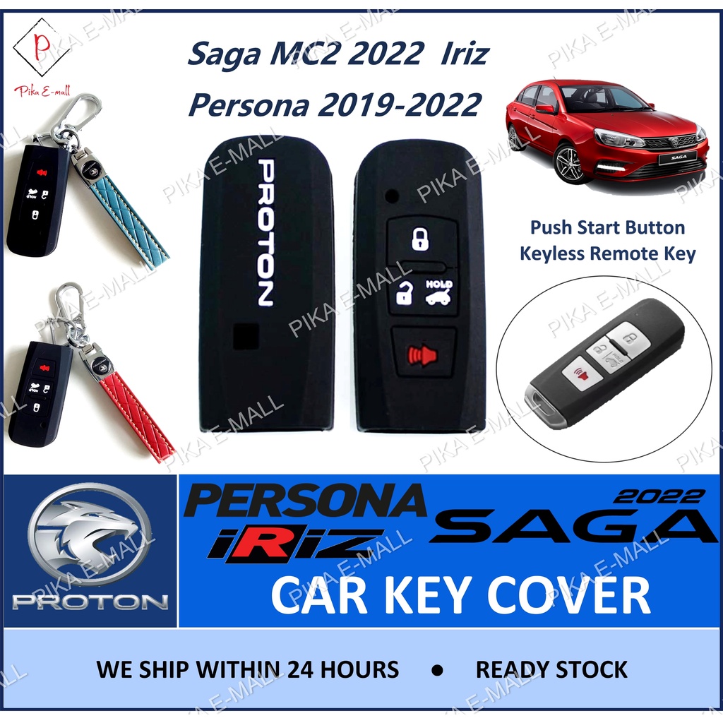 Proton SAGA MC2 2022 PERSONA MC2 2019-2022 IRIZ ACTIVE Keyless Car Key ...