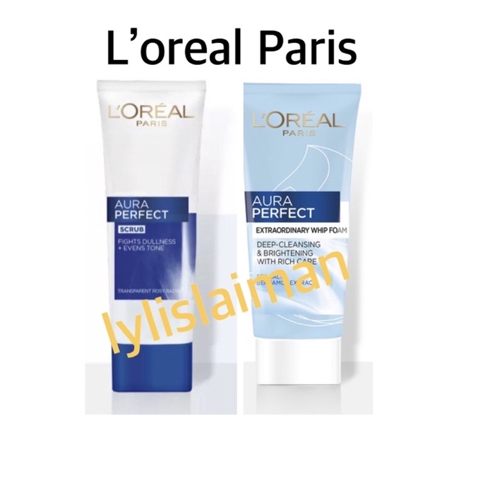 Loreal Paris Dermo Expertise White Perfect Scrub/Whitening Foam Facial Wash 100ml Shopee Malaysia