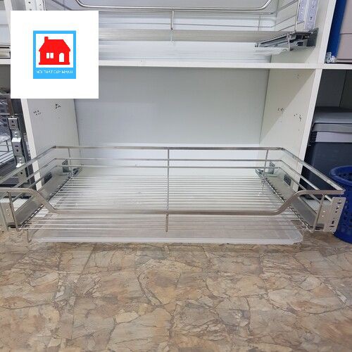 Kitchen Cabinet Pot Rack Under Genuine 304 Stainless Steel Concealed ...