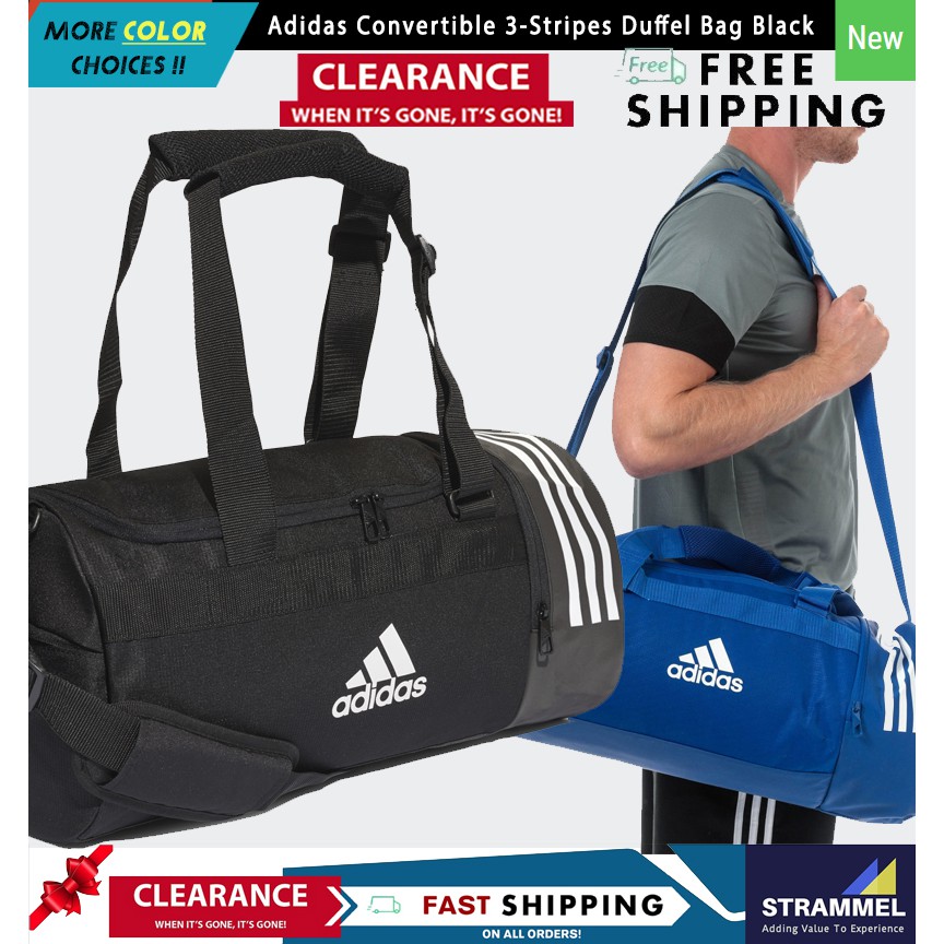 Adidas convertible best sale duffel bag s