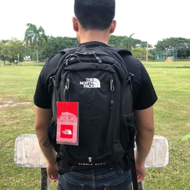 The north face single shot backpack rider daypack
