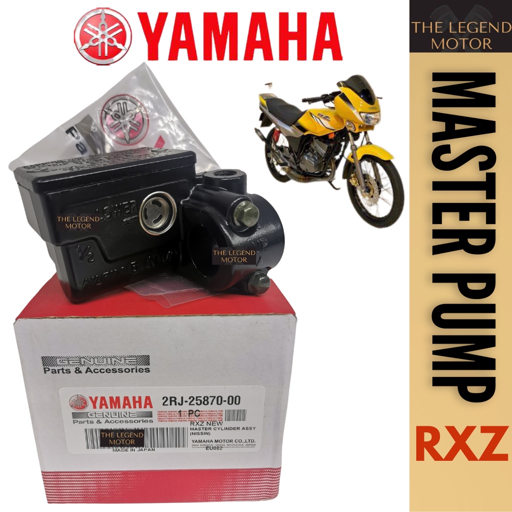 YAMAHA RXZ Master Pump Brake BREK BRAK ATAS PUM PAM ORIGINAL Japan ...