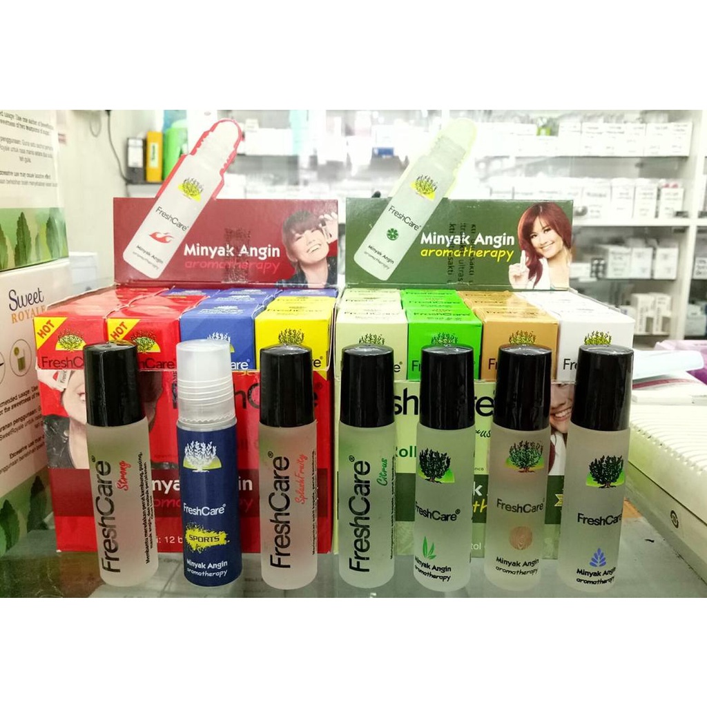 Aromatheraphy Medicated Oil Ointment Minyak Angin Panas Aromaterapi