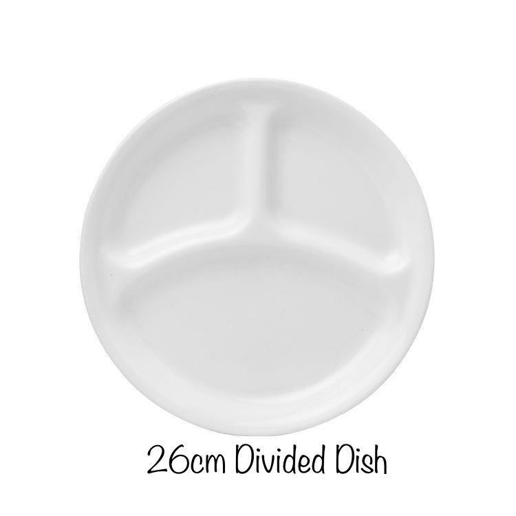 EIS Corelle Loose Winter Frost White (Divided Plate/Dessert Bowl/Soup Plate/Serving Bowl) Pinggan Mangkuk Corell