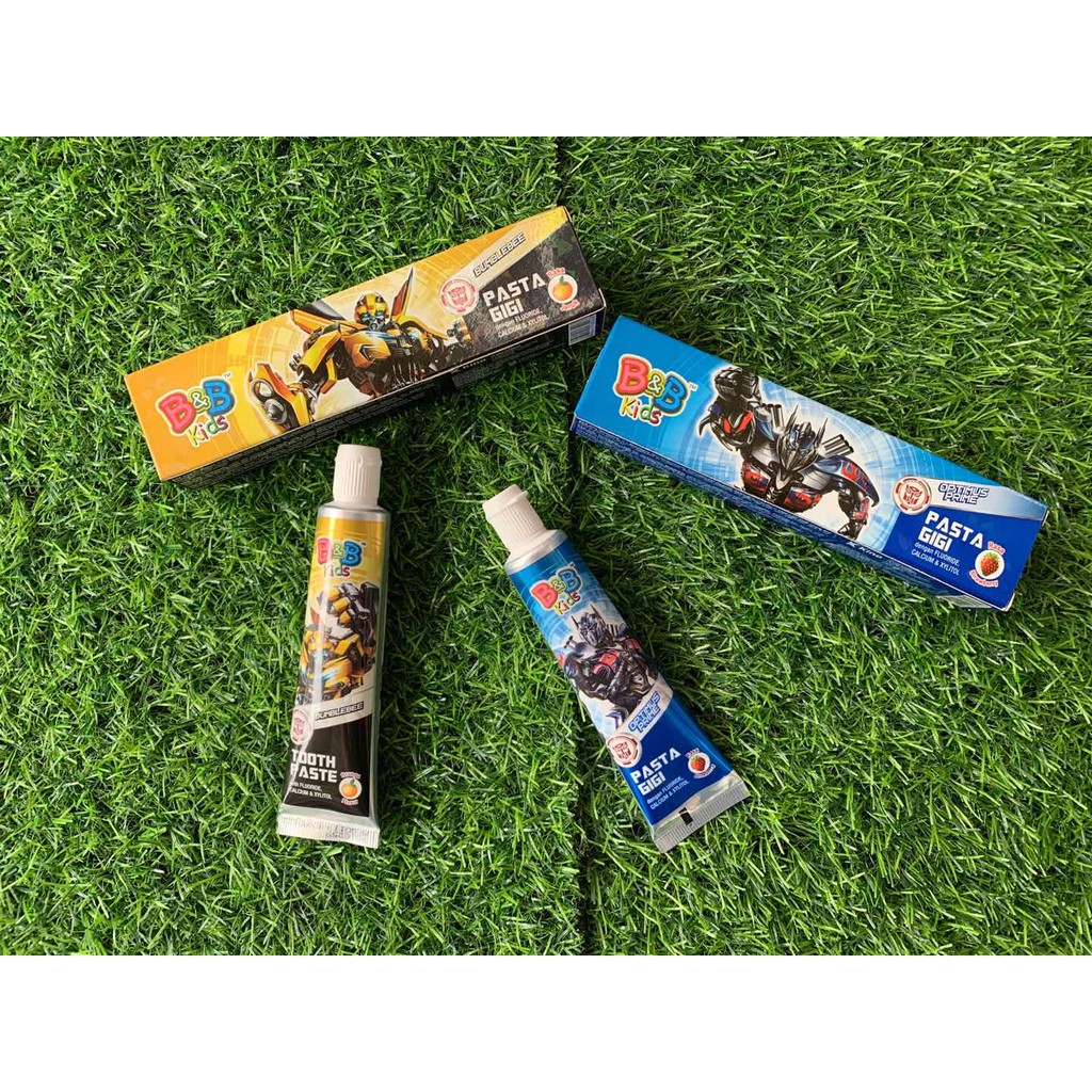 B&B Kids Transformers Toothpaste | Shopee Malaysia