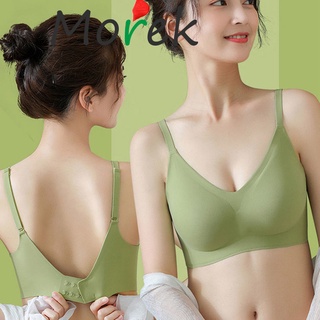 Ice Silk Seamless Bra Women Soft Breathable Bras Push Up Brassiere  Underwear
