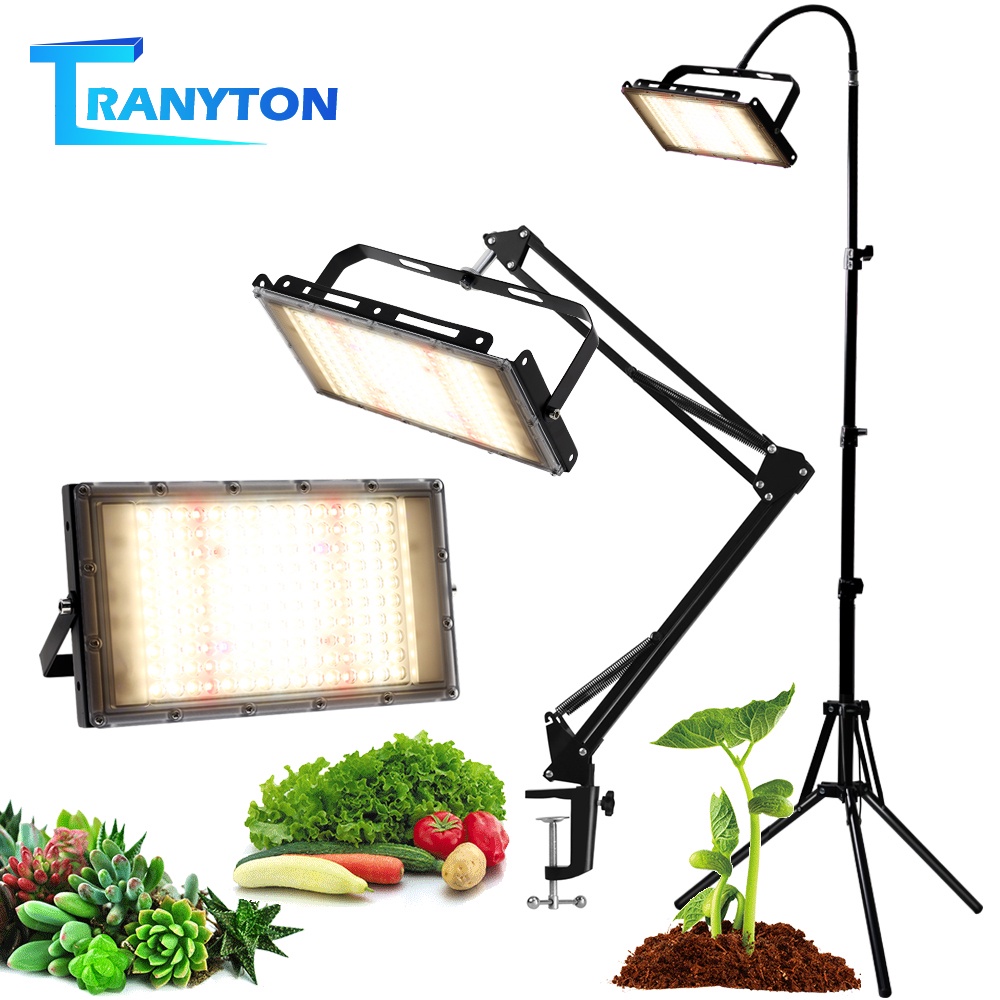 Full Spectrum LED Grow Light 50W 100W 150W Plant Growing Lamp + EU Plug ...
