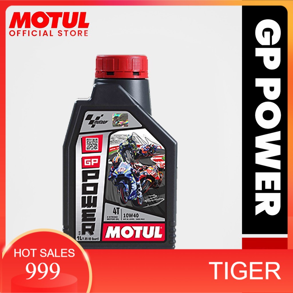 Motul Engine Oil 10w40 100 Original Genuine 10w40 Gp Power Minyak