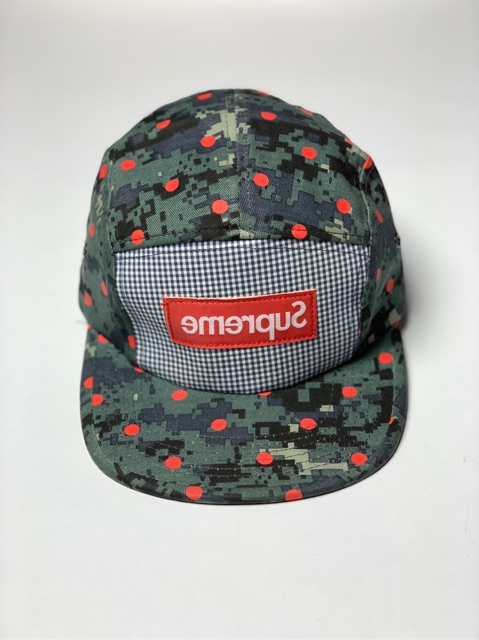 Ready Stock ] Supreme X COMME DES GARCONS CDG Box Logo Camp Cap