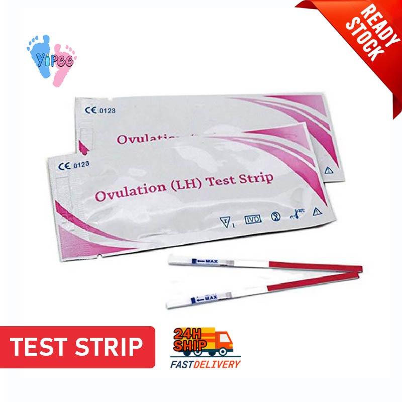Ovulation Test Strip Tester Cup Masa Subur Ujian Ovulasi OPK LH Test
