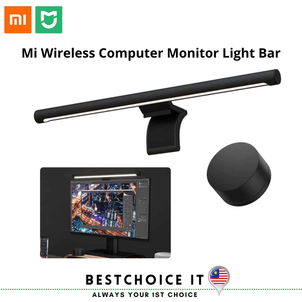  ready stock mi wireless computer monitor light bar shopee malaysia
