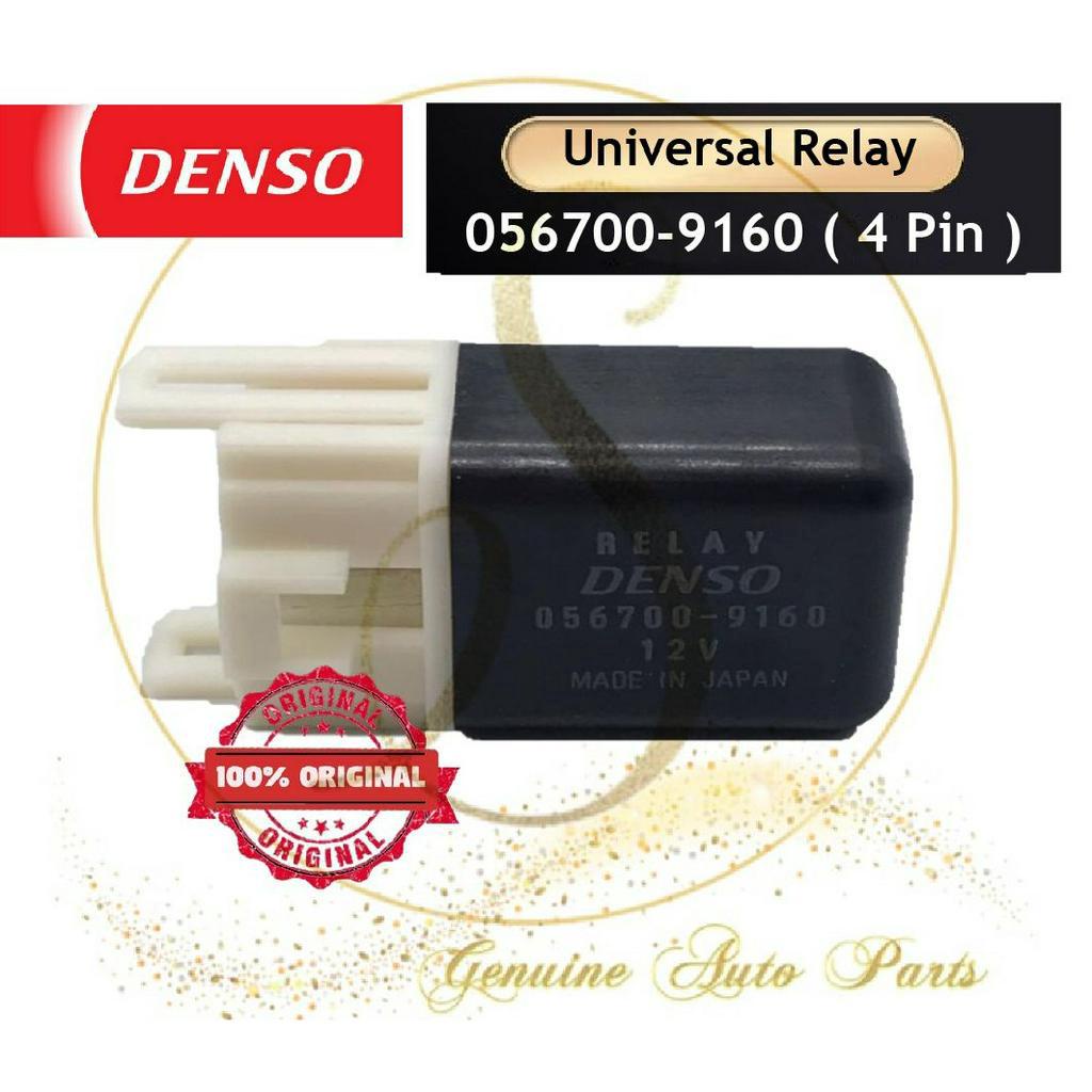 ( 4 PIN ) 100 ORIGNAL DENSO LAMP LAMPU AIRCOND FUEL PUMP RELAY 056700