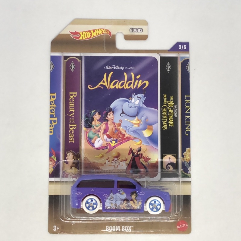 Hot Wheels Walt Disney Classic Aladdin Boom Box Shopee Malaysia
