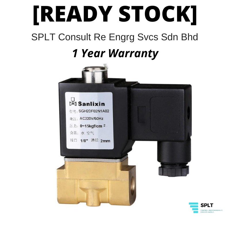 SGH Compact series 2/2way Direct Acting Normally Open Solenoid Valve