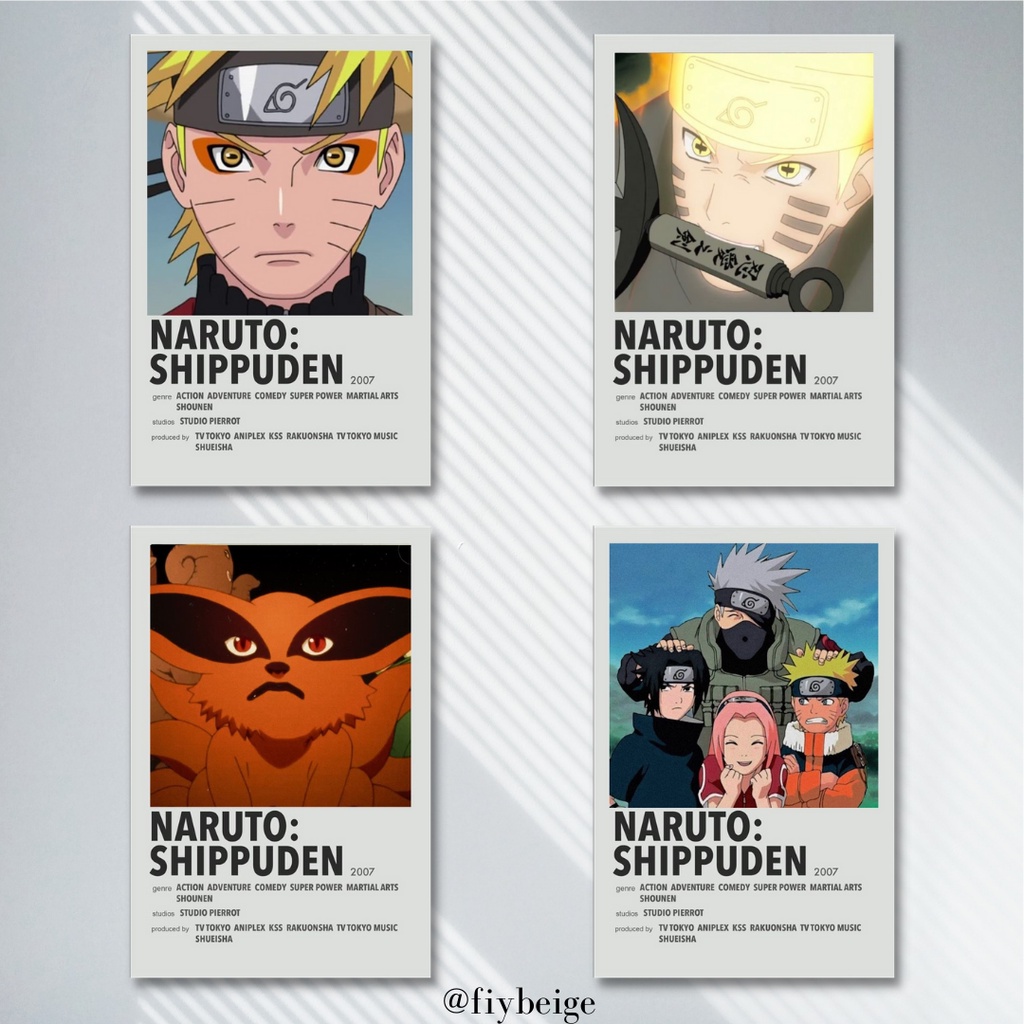 Naruto Poster 18 x 24 Print Anime Wall Art Shippuden 11