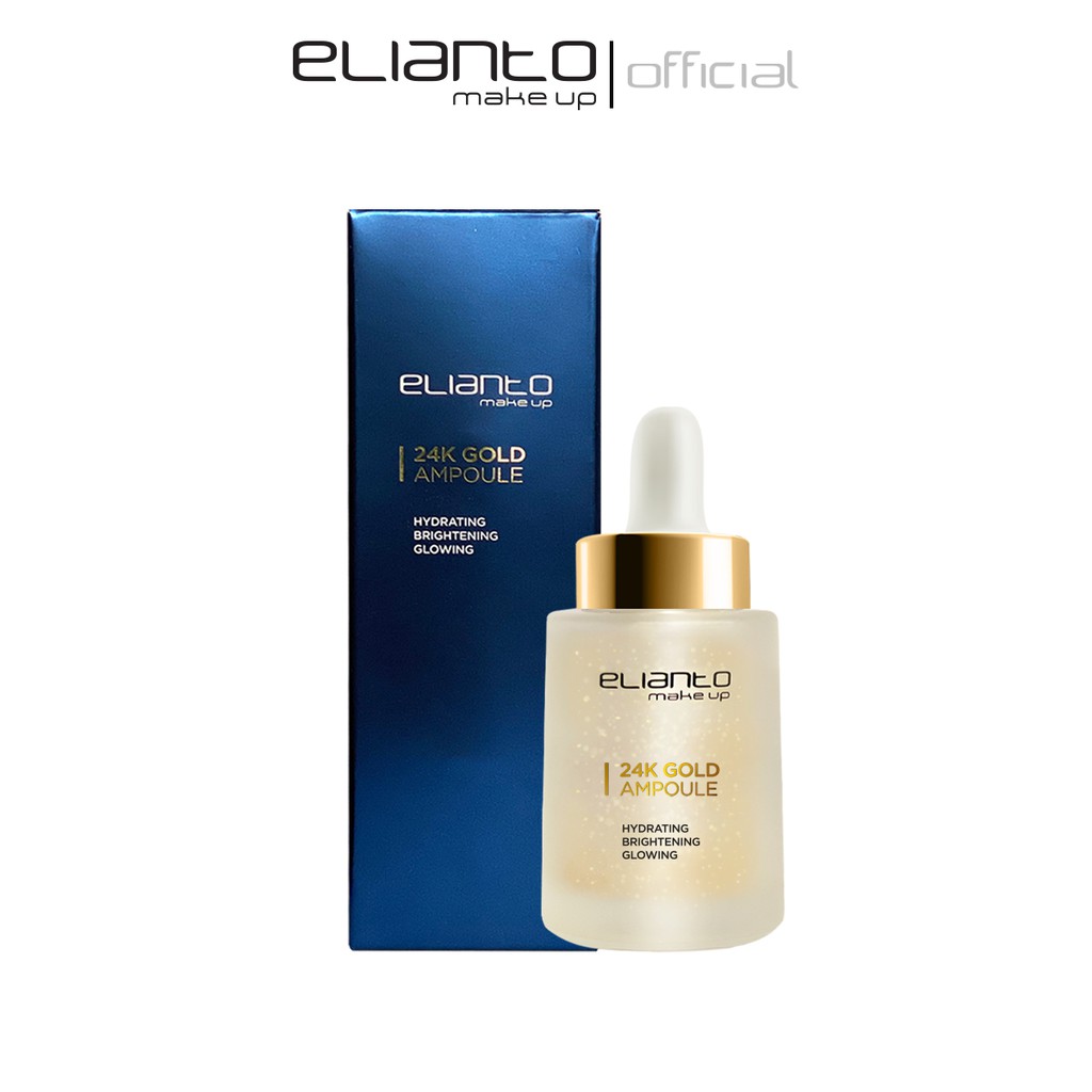 Elianto 24K Gold Ampoule Proven Anti-Aging Hydrating Brightening ...