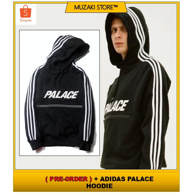 PRE ORDER PALACE X ADIDAS THREE LINE HOODIE Shopee Malaysia