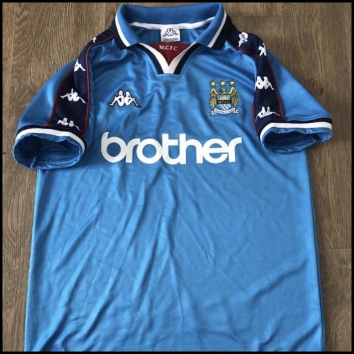 Man City Home 97th Retro Jersey | Shopee Malaysia