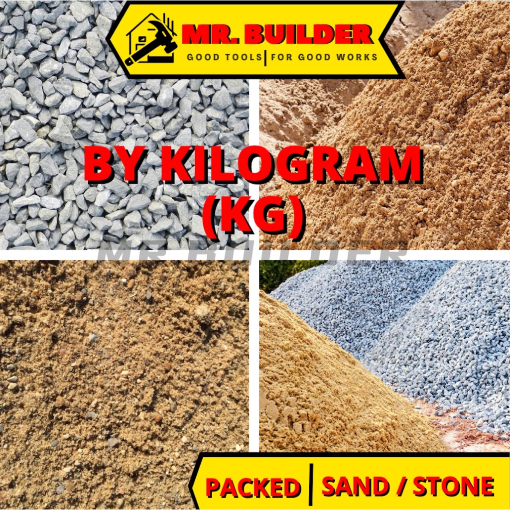 MR. BUILDER (KG) Packed Course Fine Sand Construction Aggregate Stone ...