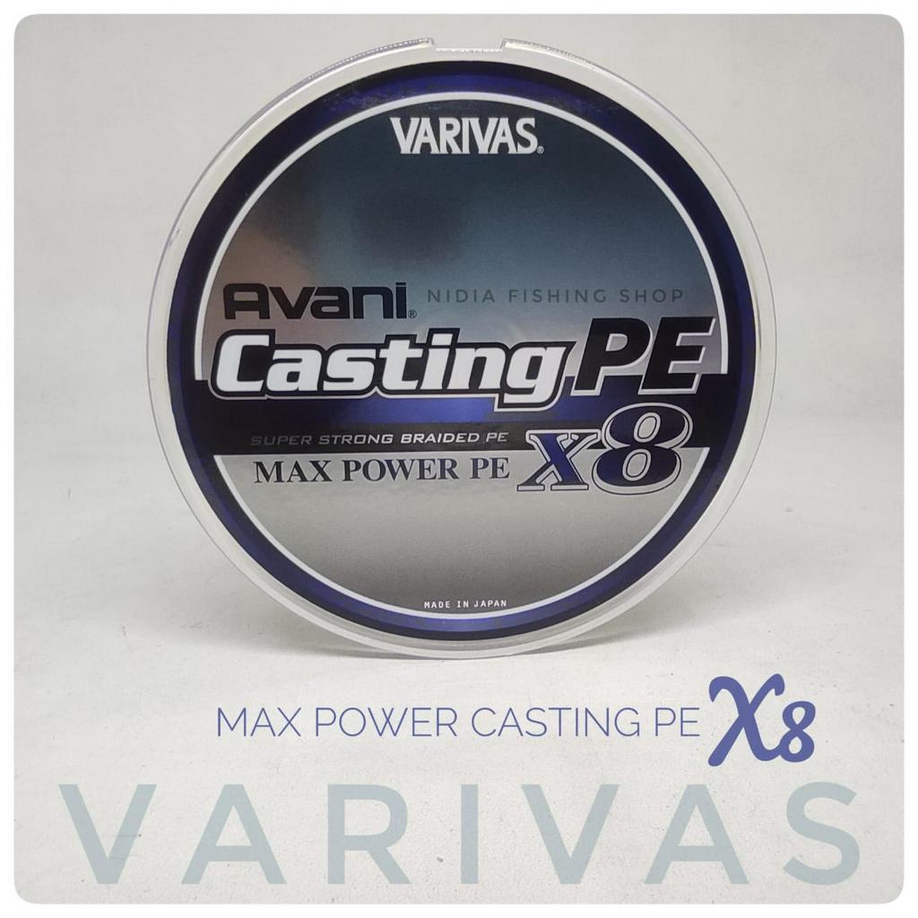 Fishing Line, Pe VARIVAS Avani Casting PE Max Power X8