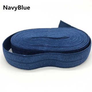 5yards 5/8 15mm Elastic Ribbon Gloss Fold Over Elastic Spandex Satin Band Elastic  Ribbon Ties Hair Accessories Lace Trim Sewing Notion