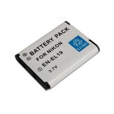 Bg-akku24 - Batteria E Caricatore Per Nikon Coolpix A100, A300, S32, S33, S2500, S2600, S2700, S2800, S2900, S3100, S3200, S3250, S3300, S3500, S3600, S3700, S4100, S4300, S7000, W100 - EN-EL19
