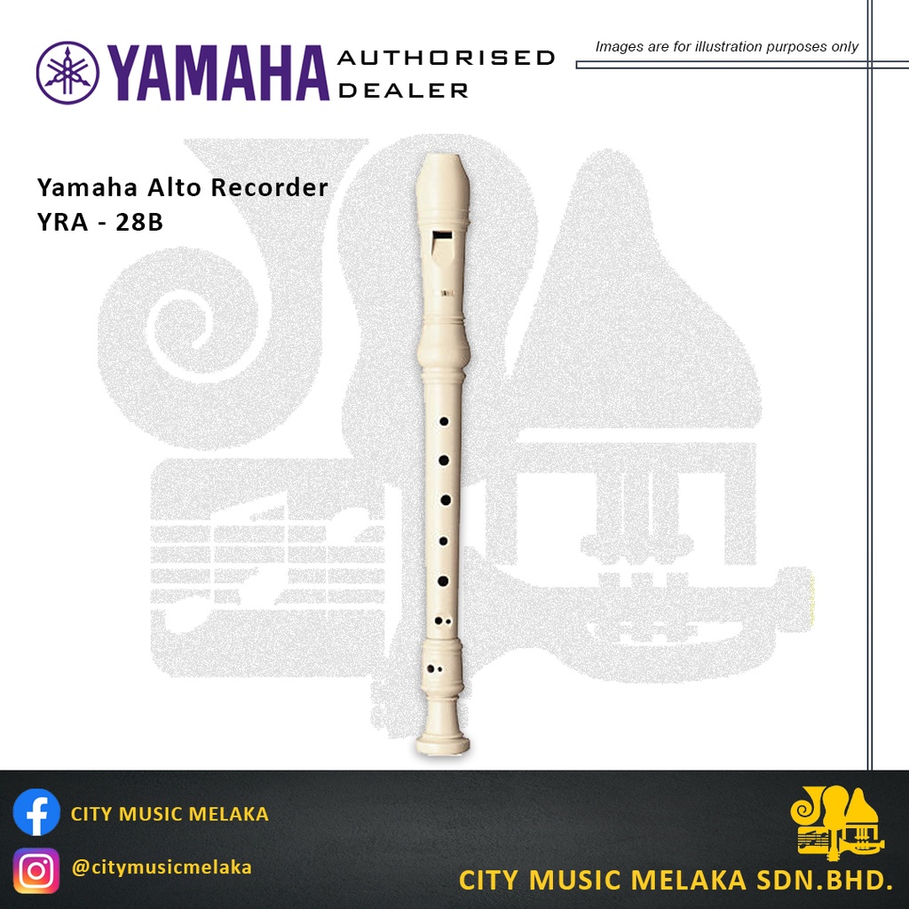 Yamaha Alto Recorder YRA28BIII Shopee Malaysia