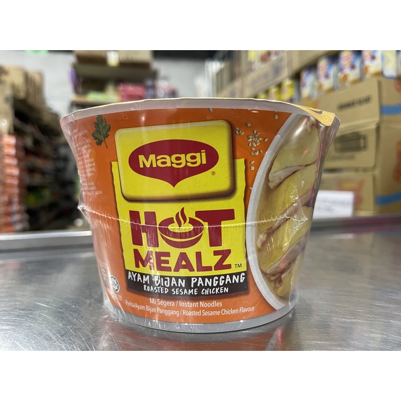 Maggi Hot Mealz Ayam Bijian Panggang Kari Kari Kaw Tom Yam Kaw Shopee