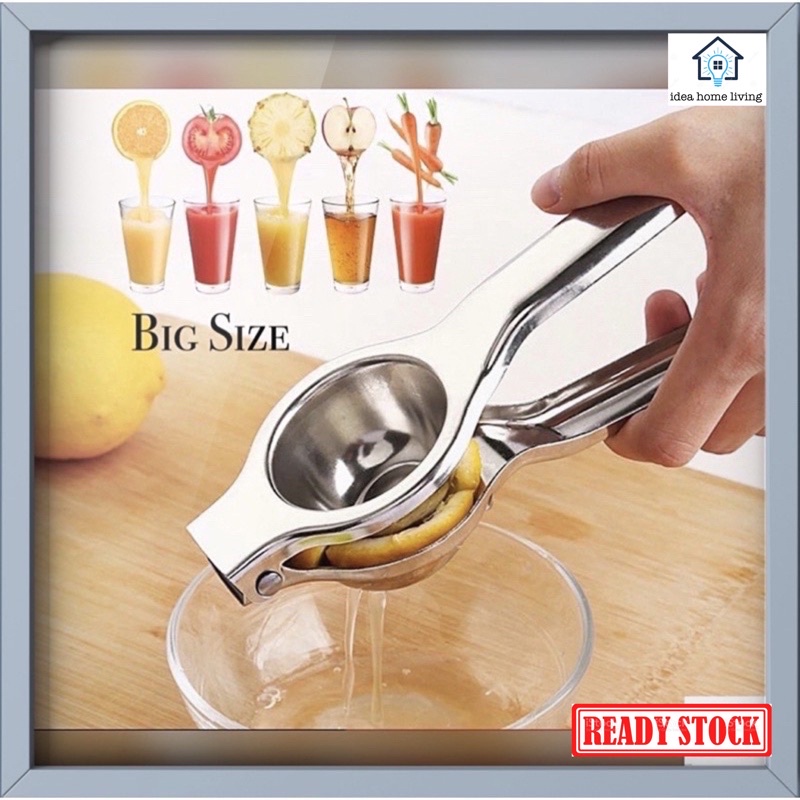 Stainless Steel Lemon Squeezer Orange squeezer Pemerah limau