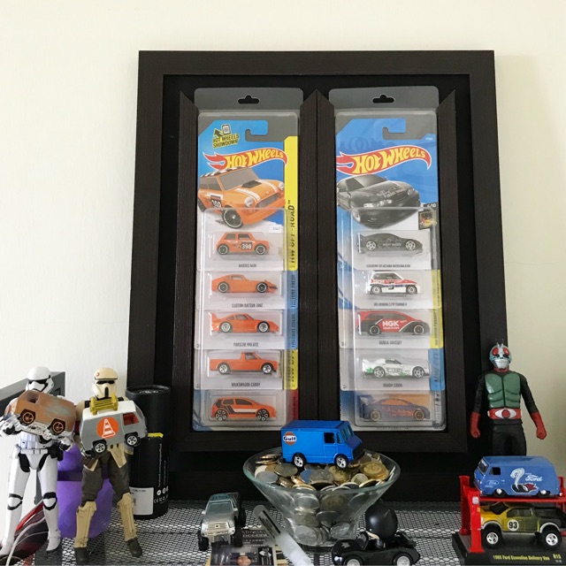 Display for Carded Hotwheels with protectors | Shopee Malaysia