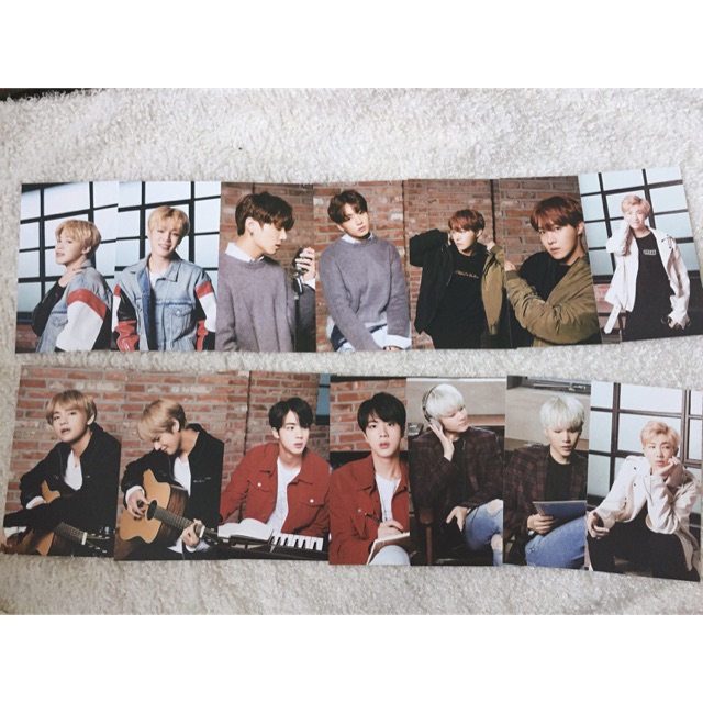 想像を超えての BTS MEDIHEALポストカード カモフラセンラ等身