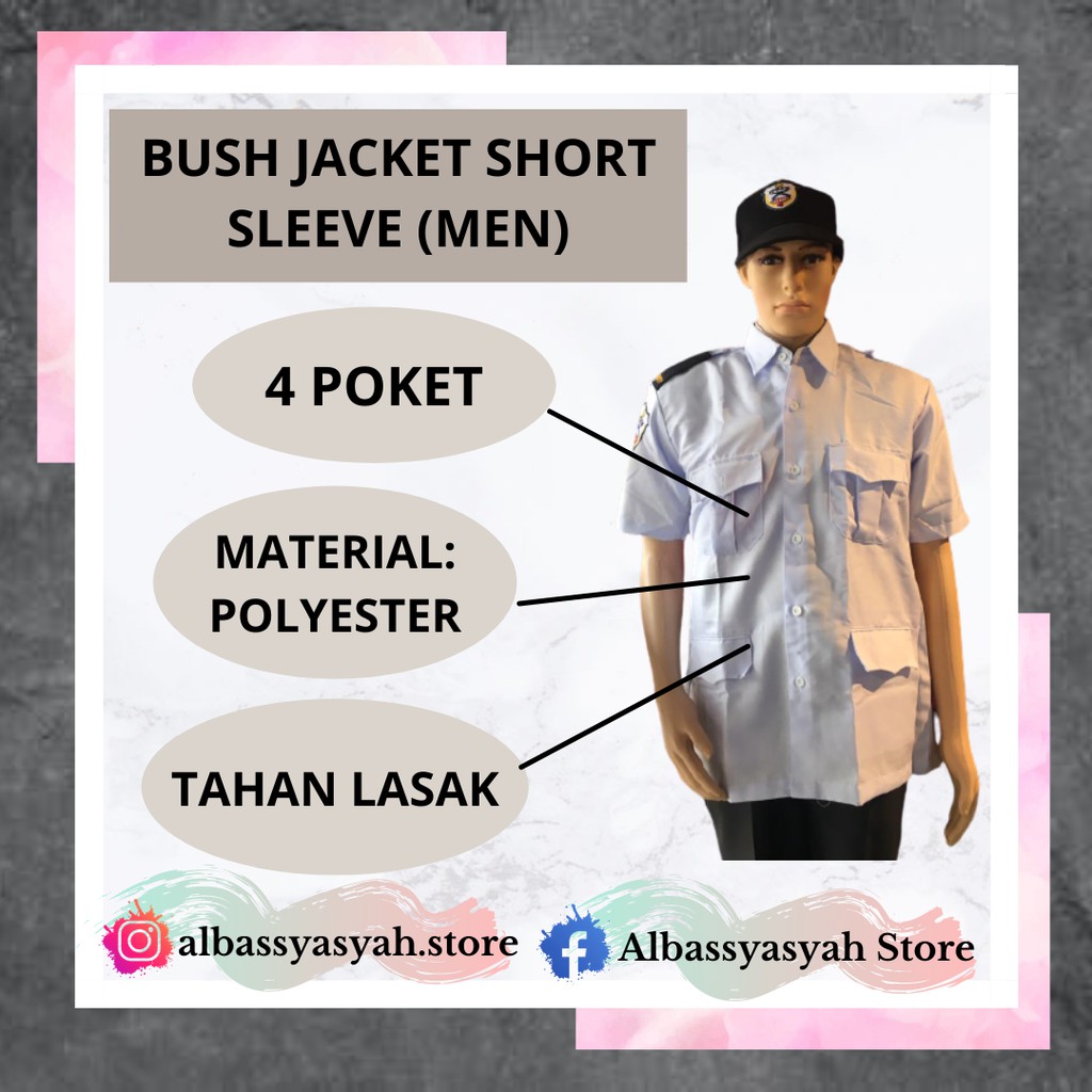 Short sleeve bush on sale jacket